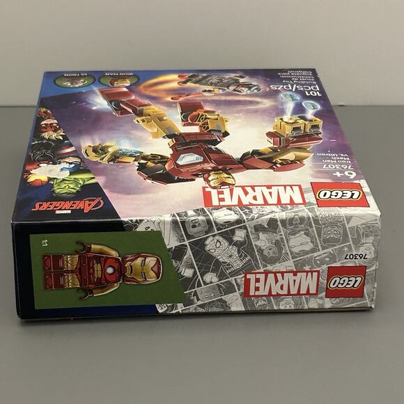LEGO Marvel: Iron Man Mech vs. Ultron (76307) Building Toy, 101 Pieces - Picture 8 of 8